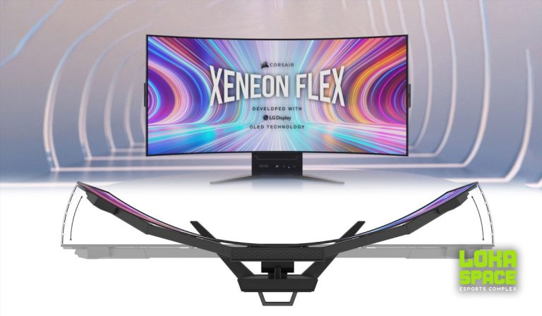 MÀN HÌNH MỚI CỦA CORSAIR CÓ THỂ BẺ CONG